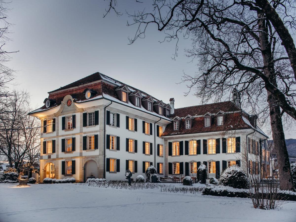 Hotel Schloss Huenigen Конольфинген Экстерьер фото